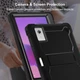 Протиударний чохол з підставкою Shockprof Capsule для Lenovo Idea Tab Plus 12.1" (TB365FC / TB361FU / TB361ZU) - зображення 4
