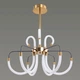 Люстра LED Sirius N 3909-6 87W акрилова - зображення 4