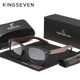 Окуляри комп'ютерні Blue Blocker для чоловіків і жінок KINGSEVEN 5520 Black 45 - зображення 1