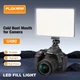 Панельная LED лампа PLOKAMA U480 для фото и видео, 2700–5700K, 20W, 200×136 мм, черная - изображение 4