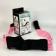 Лента для растяжки эластичная Stretching Trension Band, эспандер для стретчинга, йоги и пилатеса с регулируемыми стропами, универсальная фитнес-резинка для растяжения мышц Розовая с черным, SFB-2-Pink/Black - изображение 9