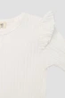 Футболка с длинным рукавом для девочки 98 цвет молочный YUKI ЦБ-00289662 - изображение 2