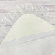 Крыжма для крещения Дарья 90×90 махровая с кружевом и вышивкой на сетке - изображение 2