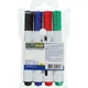 Комплект из 4-х маркеров Buromax для магнитных досок ассорти (BM.8800-94) - изображение 1