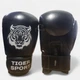 Боксерські рукавички Tiger Sport 12 oz чорні вініл 151656 - зображення 3