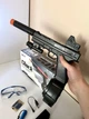 Іграшковий Glock пістолет на орбізах (гелевих кульках) 36 см акумуляторний + 500 орбізів чорний - зображення 3