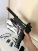 Іграшковий Glock пістолет на орбізах (гелевих кульках) 36 см акумуляторний + 500 орбізів чорний - зображення 4