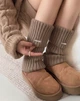 Довгі гетри гольфи без пальців honey fashion accessories one size бежевий (70к011) - зображення 1
