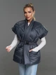 Жилетка ISSA PLUS SA-685 XL темно-серая (issa2007682782758) - изображение 1