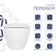 Унітаз підвісний Qtap Jay Rimless, з сидінням Slim Duroplast/ Soft-close/ Quick Relase QT07335177RW - зображення 2