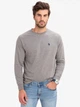 Лонгслив мужской U.S. Polo Assn 114008-0400A(Campus Heather Gray) 2XL Серый (786660328981) - изображение 1