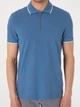 Поло длинное мужское Pierre Cardin G021SZ011-000-2222971(Koyu Mavi) M Голубое (8683858801429) - изображение 6