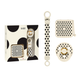 Подарунковий набір тримач, контейнер та пустушка BIBS Gift Set Polka Soothe & Go Latex – Ivory / Black, 2й розмір 6-18місяців - зображення 1