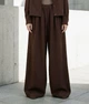Штаны шаровары Oversize. Шоколад - изображение 1