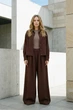 Штаны шаровары Oversize. Шоколад - изображение 6