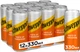 Упаковка безалкогольного напитка Schweppes Tangerine 0.33 л х 12 шт (5449000221056) - изображение 1