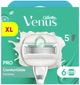 Змінні картриджі для гоління (леза касети) жіночі Gillette Venus PRO Comfortglide Sensitive з 5 лезами 6 шт - изображение 1