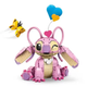 Розовый конструктор Disney Angel Энджел подруга Stitch подвижная фигурка лучший подарок - изображение 4