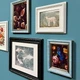 Набір вінтажних декоративних фоторамок The Frame Depot на стіну, 5 шт, для артів, постерів і фото (frosted_set) - зображення 5