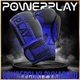 Перчатки боксерские для бокса и единоборств PowerPlay Matt 16 унций Черно-Синие - изображение 7