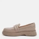 Женские лоферы кожаные PARADIZE SHOES T-801 38 Бежевые (ROZ6501009772) - изображение 4