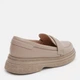 Женские лоферы кожаные PARADIZE SHOES T-801 37 Бежевые (ROZ6501009773) - изображение 5