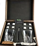 Подарочные наборы Whisky Stones Moltis Relax Original для мужчин, 8 шт кубиков + 2шт бокал Saxum Коробка деревянная черн + мешочек, щипцы, подставка (MR-1009) - изображение 4
