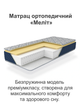 Матрац ортопедичний Меліт 1800*2000 безпружинний - зображення 2