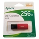 Флеш-накопичувач Apacer USB 3.2 Gen 1 AH25B 256Gb Red - зображення 2