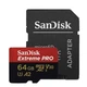 Карта пам'яті microSDXC (UHS-1 U3) SanDisk Extreme Pro A2 64Gb class 10 V30 (R200MB/s,W90MB/s) (adapter) - изображение 1