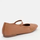 Женские балетки кожаные LONZA 197789 39 25.5 см Коричневые (2390001977899_LN) - изображение 5