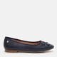 Женские балетки Nine West 101064567 37 24.2 см Синие (8682894882409) - изображение 1