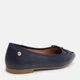 Женские балетки Nine West 101064567 37 24.2 см Синие (8682894882409) - изображение 5