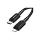 Дата кабель USB-C to Lightning 2.0m 20W black Essager (EXCTL-CGA01) - изображение 2