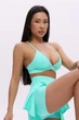 Спортивний топ Designed for Fitness Bloom Matcher Mint Breeze L - зображення 2
