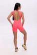 Спортивный женский комбинезон-велосипедки Designed for Fitness Bloom Matcher Chili Fire L - изображение 3