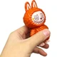 Игрушка-брелок "Лабубу/LABUBU", изменяет лицо (БИРЮЗОВЫЙ) - изображение 3