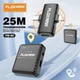 Беспроводной петличный микрофон PLOKAMA VM-60, 2 канала, ENC, Reverb, до 15 часов работы, чёрный - изображение 4