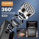 Беспроводной петличный микрофон PLOKAMA VM-60, 2 канала, ENC, Reverb, до 15 часов работы, чёрный - изображение 5