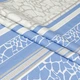 Простирадло Home Line 120104587 150х215 см Бязь Синій - зображення 2