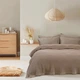 Покривало Lotus Home 80667 240*260 см Бавовна + бамбук Кава - изображение 2