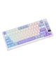 Клавиатура Royal Kludge M75 Wireless UA\RU\ENG Cherry Profile (Brown Switch) Taro Milk (RK-M75UARUENG-CHP-BS-TM) - изображение 8