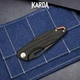 Ніж Складний Karda J008 Black - изображение 4
