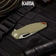 Ніж Складний Karda J008 Coyote - зображення 4
