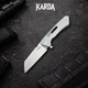 Ніж складний Karda J013 Silver - зображення 1