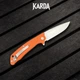 Ніж Складний Karda J011 Orange - изображение 2