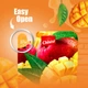 Упаковка жидкого мыла для рук Chisto Fruttino Mango Doypack 450 мл x 2 шт (2000998942892) - изображение 4