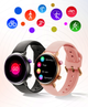 Смарт часы женские LEMFO W2 Pink (тонометр, пульсоксиметр) Amoled экран - изображение 11