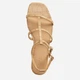 Женские сандалии кожаные Ralph Lauren 874511586 36.5 Бежевые (1159852805) - изображение 4