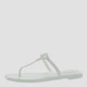 Женские вьетнамки для пляжа Calvin Klein Edhen 939432360 39.5 Белые (1159853402) - изображение 3